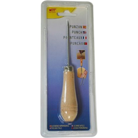 Poinçon avec manche sans œil n°0 blister (1/2)