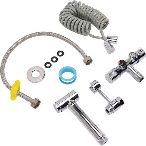 Bidet-Sprühset, auslaufsicheres Messing, Handbrause-Set für die Toilettenhygiene im Badezimmer (1/5)