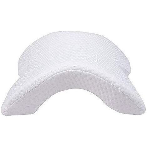 Oreiller en mousse à mémoire de forme - Doux et rebondissant- Respirant - Pour soulager les douleurs du cou et du dos - Massage cervical - Oreiller orthopédique (1/5)