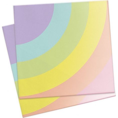 Serviette Licorne x20 - ScrapCooking