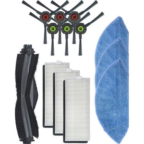 Accessoires pour aspirateur robot Ecovacs Deebot U2/DGN22, 13 pièces (1/5)