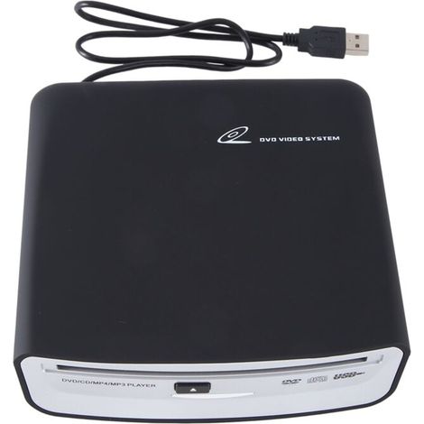Lecteur CD Externe Portable Universel pour Voiture, Se Branche sur le Port USB de la Ordinateur Portable, Téléviseur Android 4.0 et Supérieur Navigation