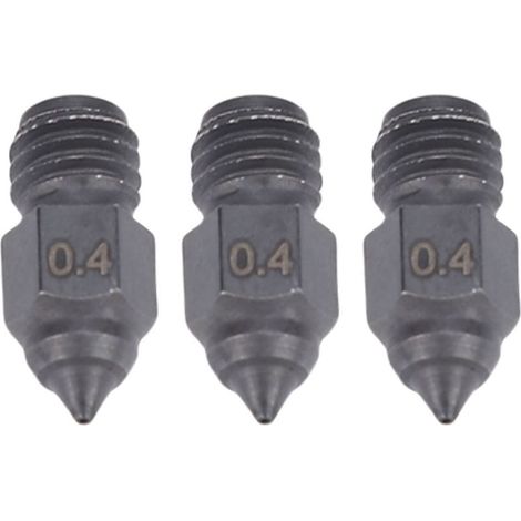 3 buses en acier trempé adaptées à l'imprimante 3D Ender 5 Max, kit de bloc chauffant Hotend de 0,4 mm, impression haute température, résistante à l'usure précise (1/5)
