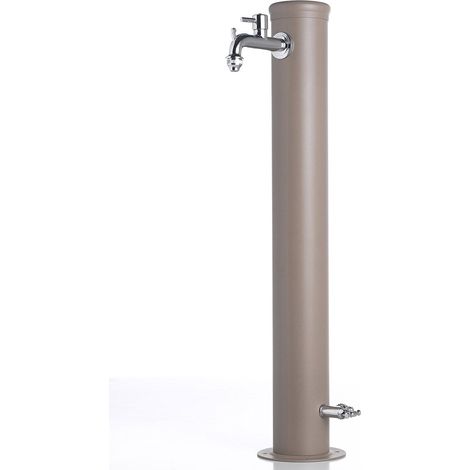 Fontana da Giardino con Doppio Rubinetto Belfer 42/ARR Tortora (1/5)