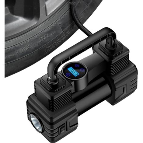 Pompe à air pour vélo - compresseur électrique - 12 V - pompe à air avec (1/5)
