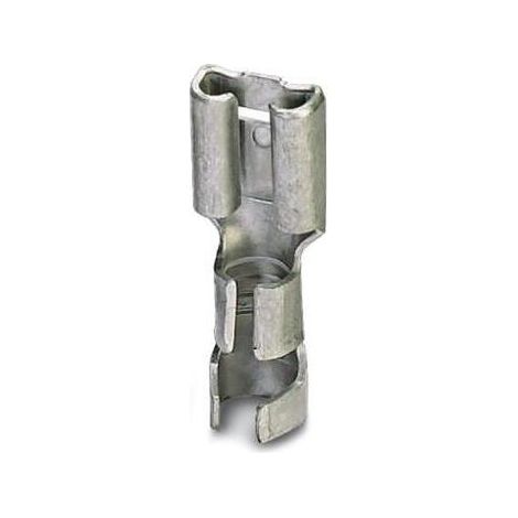 Phoenix Contact 3240156 Flachsteckhülse Steckbreite: 6.3 mm Steckdicke: 0.8 mm 180 ° Unisoliert Met