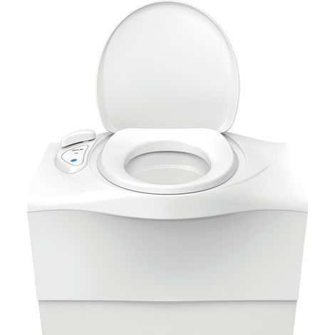 Toilettes à cassette banquette C403-L version gauche – Chasse d'eau électrique – Capacité 19,3 l – Dimensions 512x670x400 mm – Thetford (1/4)