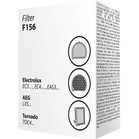 Kit de filtration F156 pour Aspirateur AEG 9009229320