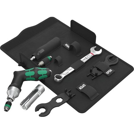 Wera 05136043001 9524  set di utensili per il montaggio di impianti fotovoltaici 1, 7 pz. (1/5)