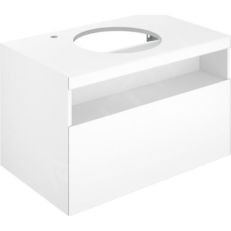 KEUCO STAGELINE Meuble sous-lavabo pour vasques à poser, 1 tiroir (1/5)
