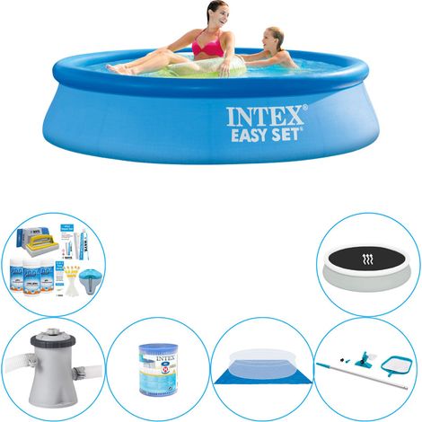 Offre combi de piscine - Intex Easy Set Ronde 244x61 cm - OFFRIR (1/5)