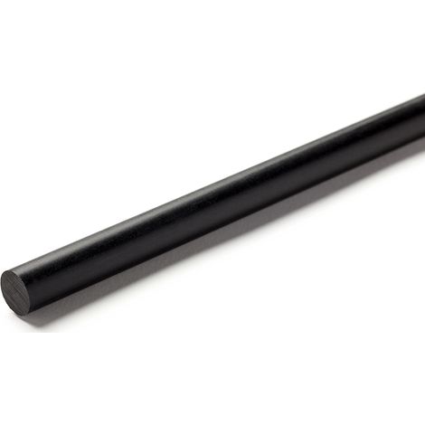 Tige de nylon RS PRO Noir Dia. 40mm x 1m ( Prix pour 1 )