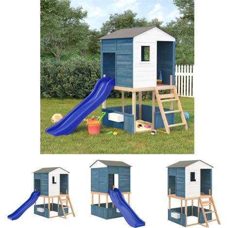 The Living Store -  Spielturm Massivholz Tanne (1/5)