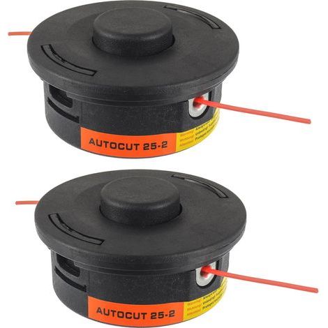 pezzi - Testina per decespugliatore - Taglio automatico 25-2 - Filettatura M10 x 1.0 - Per decespugliatori Stihl serie FS KM - Nero - 10 cm x 10 cm (1/5)