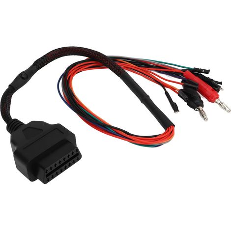 Câble OBD2 Breakout Tricore 12V 16 broches souple pour programmation ECU sur établi, connecteur Pinout compatible série MPPS (1/5)