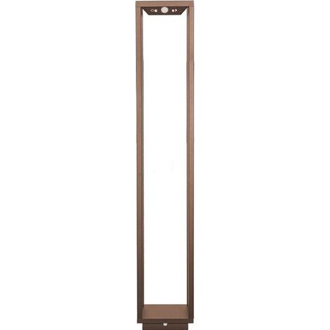 Lanterna Home solare Corten a led 100 cm da 2,2w a batteria IP54 Zafferano (1/2)