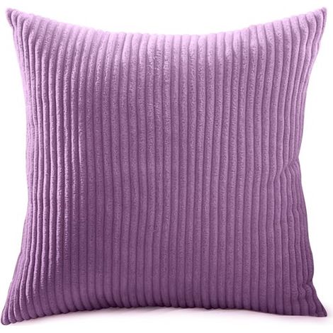 Funda de cojín，6060 cm，1 pieza，3XL，sala de estar y hogar，Funda de cojín para sofá cama，Decoración de sofá de pana，Funda de cojín de pana (1/5)