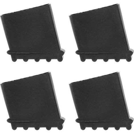 Ensemble de 4 protections pour meubles, pieds en caoutchouc antidérapants pour chaises et tables, compatibles avec différentes marques (1/4)