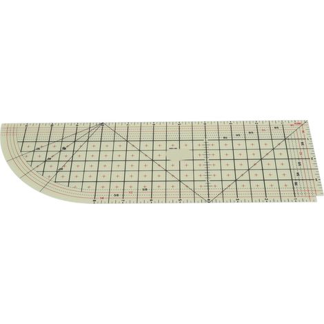Règle à ourlet chauffante professionnelle, résistante à la chaleur, flexible et antidérapante, pour la couture et le quilting HR1204 (1/5)