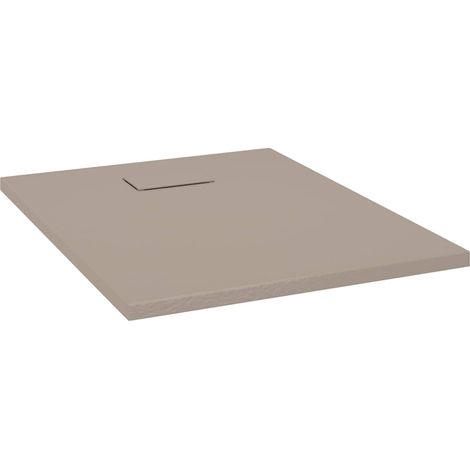 Maison Exclusive - Plato de ducha SMC marrón 90x70 cm (1/5)