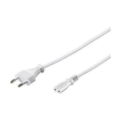 GOOBAY Euro-Netzkabel, 3 m, weiß (1/3)