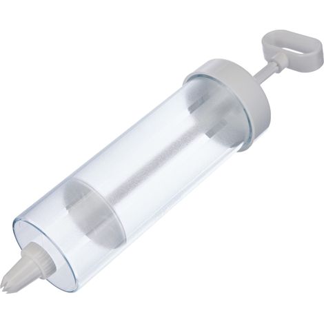 Westmark Siringa per mescolare e guarnire con 6 beccucci diversi, capacità: 280 ml, plastica, trasparente/bianco, 32382260 (1/5)