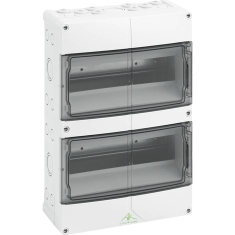 Petit tableau de distribution AK 24, IP65, 250 x 370 x 122 mm (1/2)