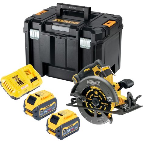 DeWALT DCS 578 NT Sega circolare a batteria 54V XR FlexVolt 190 mm senza spazzole + lama + TSTAK - senza batteria, senza caricabatterie (1/5)