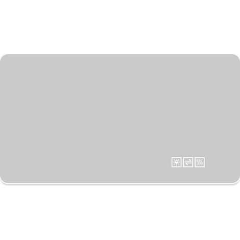 Miroir LED salle de bain rond 60 x 100 cm, anti-buée, intensité variable 10-100 %, 3 couleurs de lumière et verre sécurisé - CHICFURN (1/5)