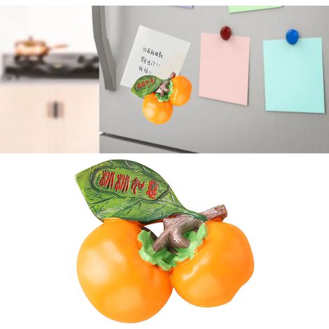 Aimant réfrigérateur 3D fruit résine décoration multiusage magnet photo props kitchen office main no.42 (1/5)