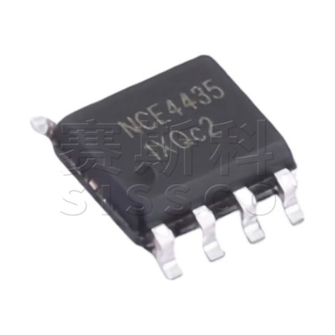 NCE4435 Field Effect Transistor - 30 V - 9.1 A SMD SOP-8 P-channel MOSFET, original chip from Xinjieng Electronics, 5 units.