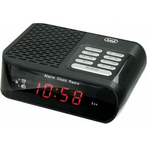 Trevi RC 827 D Reloj Negro - Radio (Reloj, Negro, 140 mm, 114 mm, 40 mm, 310 g) (1/2)