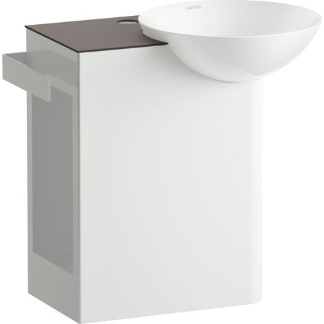 LAUFEN INSERTAR lavabo, rectangular, bandeja izquierda, 1 agujero (1/2)
