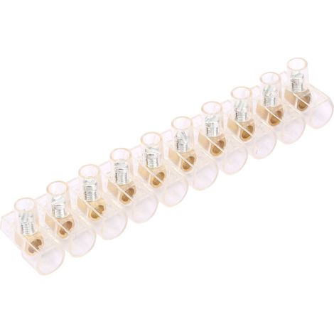 1pcs Barrier Screw Connector Strip Terminal Blocks Electrical Wire Terminal Connector(BH40-10P) (1/5)
