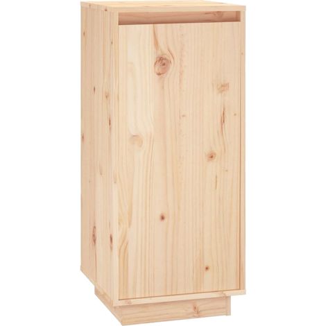 Schuhschrank 35x35x80 cm Massivholz Kiefer vidaXL