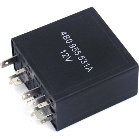 Relais Intermittent Moteur Essuie-Glace Compatible Volkswagen Passat B5 Golf MK4 Bora 4B0 955 531A (1/4)