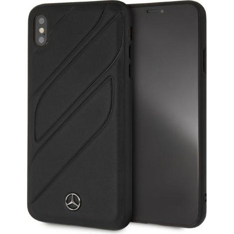 Mercedes MEHCI65THLBK iPhone XS Max custodia rigida nera/nera Nuova Organic I (1/5)