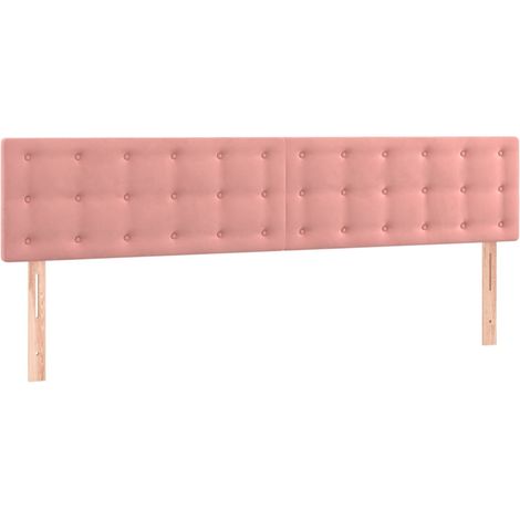Maison Exclusive - Testiera Rosa 180x5x78/88 cm in Velluto