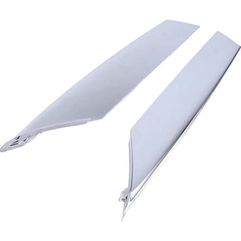 1056378 and 1056380 are applicable to the chrome trim strip on the front fog light bezel of Tesla Model S versions 16-21. (1/4)