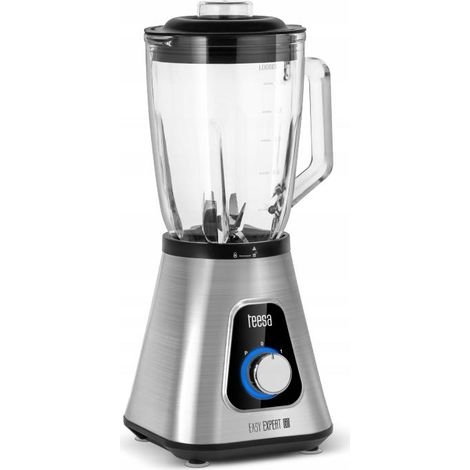 Blender 1300 W avec pichet en verre de 1,5 L et bouteille intégrée. Broie la glace. Teesa (1/3)