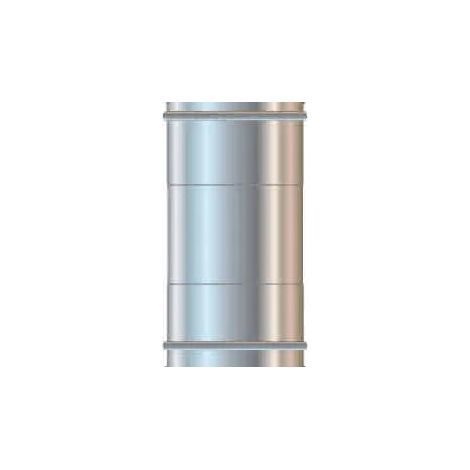 MANICOTTO GIUNZIONE CORDIVARI ACCIAIO INOX MONO PARETE PER CANNA FUMARIA ø 80 MM