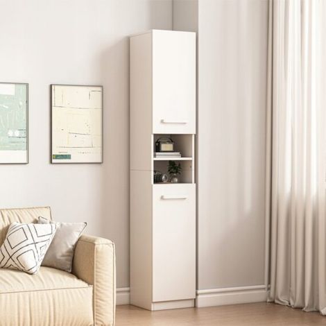 Bücherregal weißer Schrank modern 180 cm (1/2)