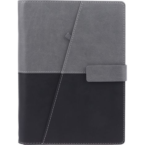 Bloc-notes à feuilles mobiles en cuir PU, résistant aux taches, sensation agréable au toucher, imperméable pour école, bureau, voyage (1/5)
