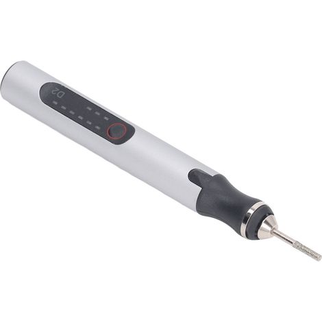 Stylet graveur électrique USB rechargeable, vitesse réglable, outil intelligent de polissage, gravure et meulage (1/5)