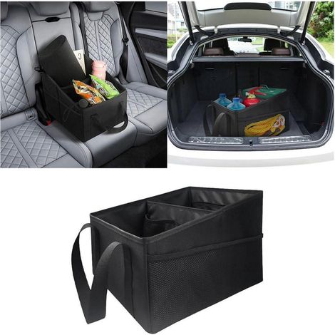 Organisateur de coffre de voiture pliable, grande capacité, multi-compartiments (1/5)