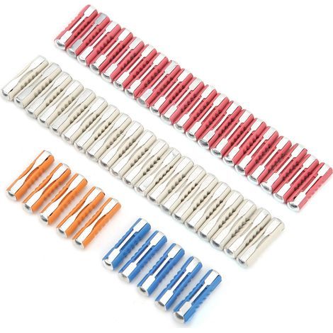 Boîtier de Fusibles Automobile Ensemble de 50 Fusibles Européens 5A 8A 16A 25A Haute Fiabilité (1/5)