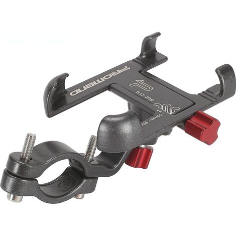 Support de téléphone portable pour vélo en alliage d'aluminium rotatif à 360° - Support de téléphone réglable pour VTT (1/5)