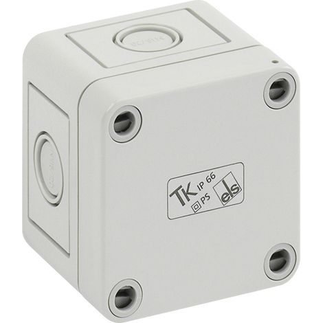 Spelsberg TK PS 77-6-m Installations-Gehäuse 65 x 65 x 57 Polystyrol (EPS) Lichtgrau (RAL 7035) 1 S (1/2)