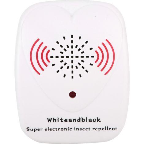 Appareil ultrasonique électrique anti-moustiques et insectes nuisibles (1/5)
