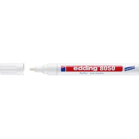 Edding 8050 4-8050049 Marcatore per pneumatici Bianco 2 mm, 4 mm (1/5)